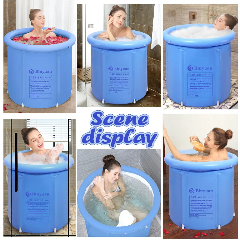 Conveniently Portable and Easy to Store Ice Bath Tub