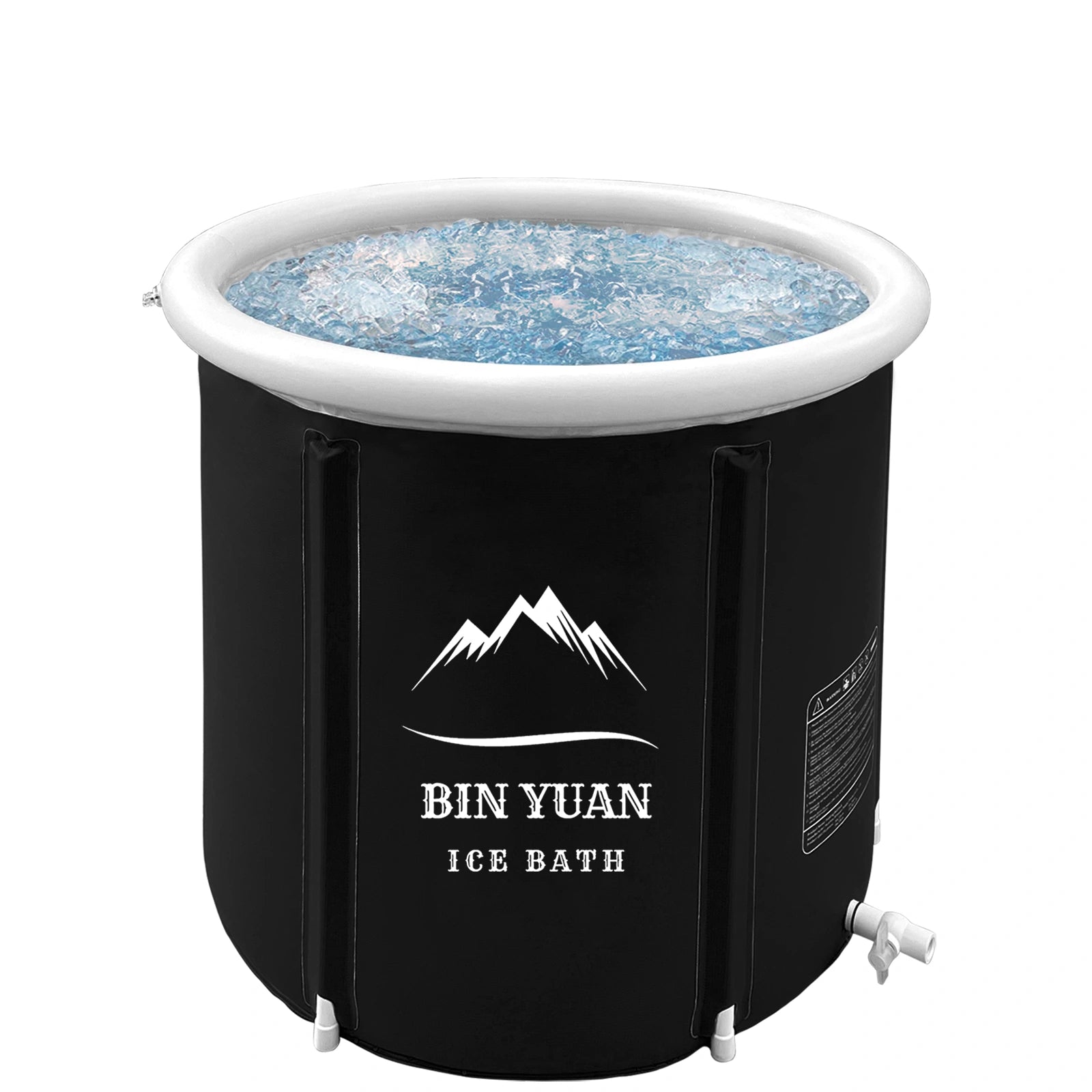 Home ice bath tub for enhanced recovery and wellness