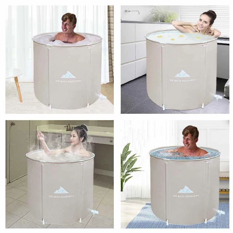 Foldable Portable Cold Plunge Ice Bath Tub - 8218