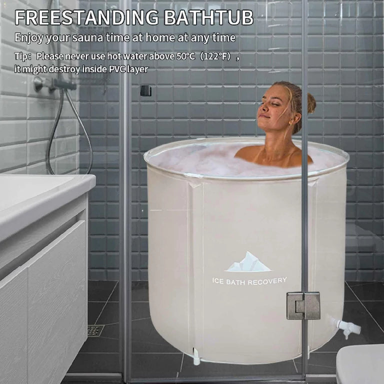 Foldable Portable Cold Plunge Ice Bath Tub - 8218
