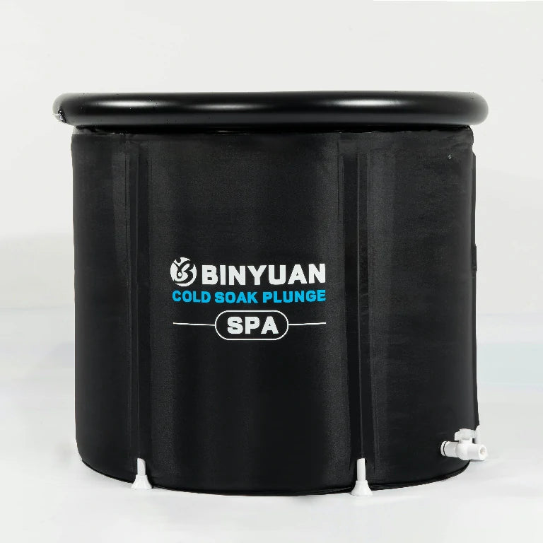 Portable Halrove adult bath tub foldable design, perfect for outdoor use and muscle recovery.