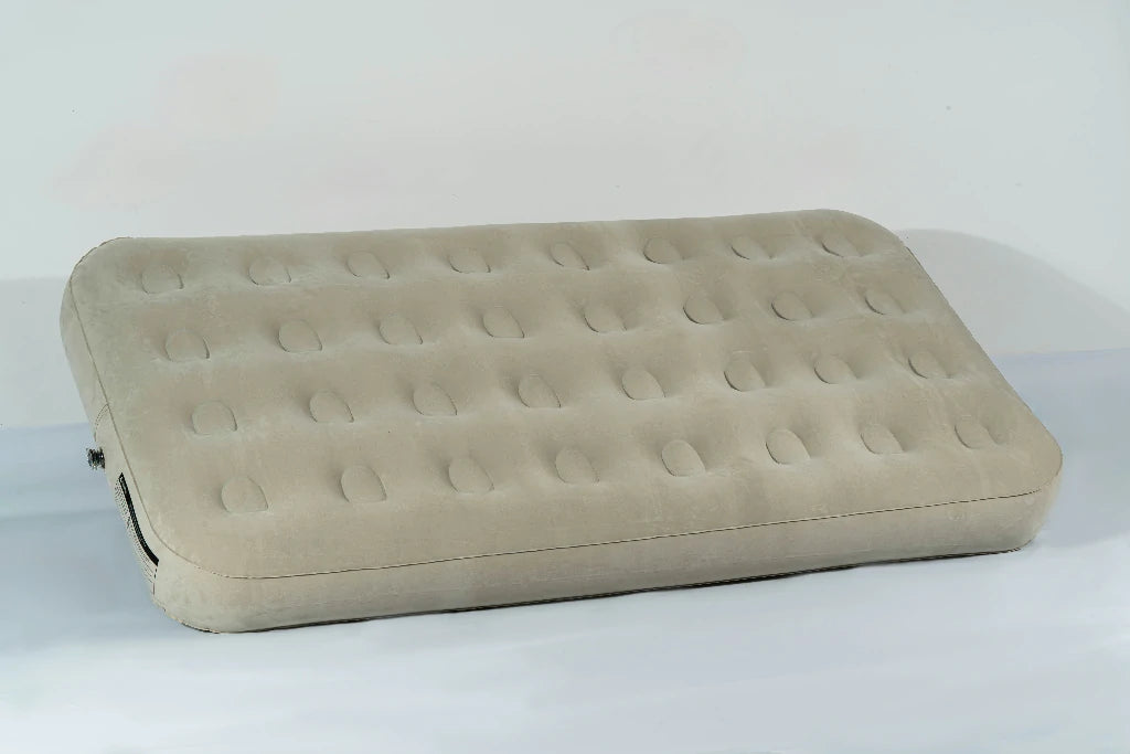 Durable Halrove queen air mattress, ideal for camping and guest accommodations.