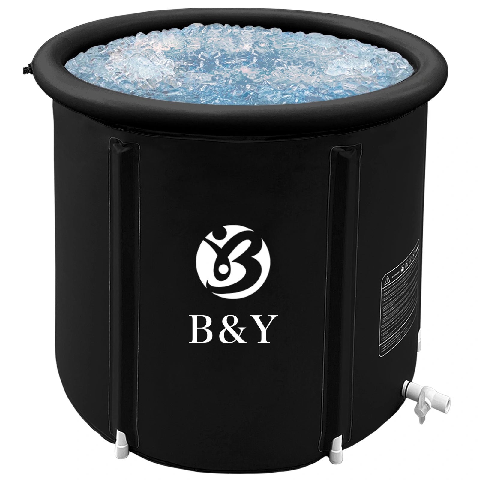 Spacious Inflatable Tub for Adults - Enjoy comfortable soaks with Halrove's large inflatable portable tub.