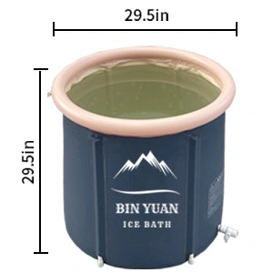 Versatile adult foldable bath tub for easy setup