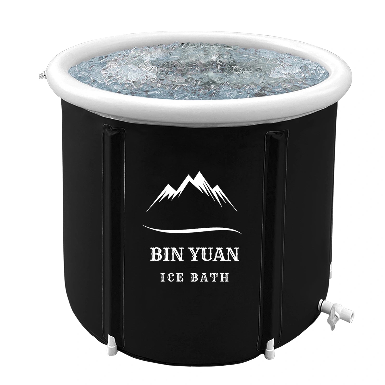Halrove Inflatable Foldable Cold Plunge Ice Bath Tub for Adults - Outdoor and Indoor Use