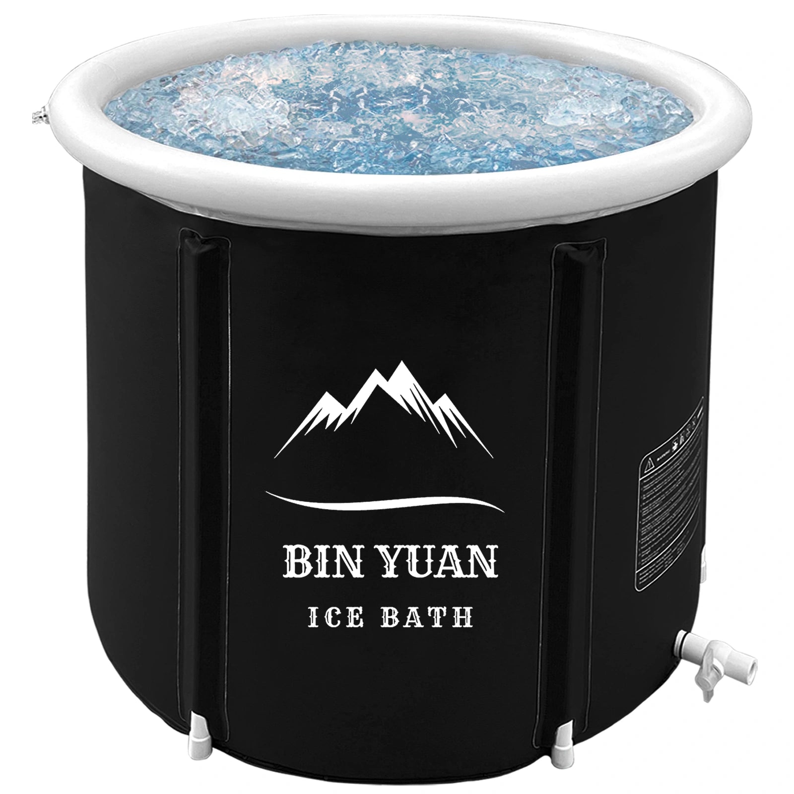 Portable foldable ice bath tub for versatile use, enjoy it anywhere.