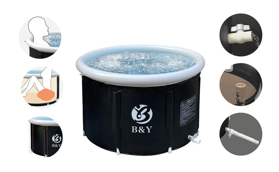 Large Foldable Tub for Home and Travel