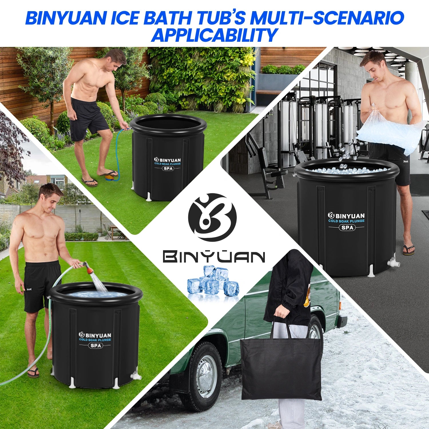 High-Quality Foldable Ice Bath Tub