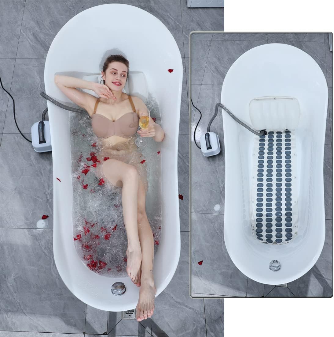 Remote Control Massage Bubble Bath Mat: Enjoy the Ultimate SPA Experience