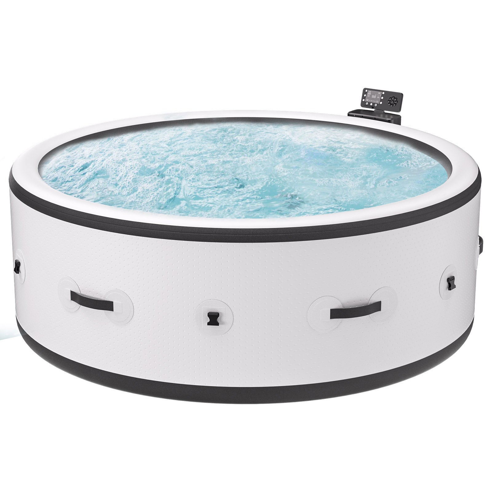 Inflatable Jacuzzi Hot Tub with Built-in Spa Features | Perfect for Outdoor Relaxation