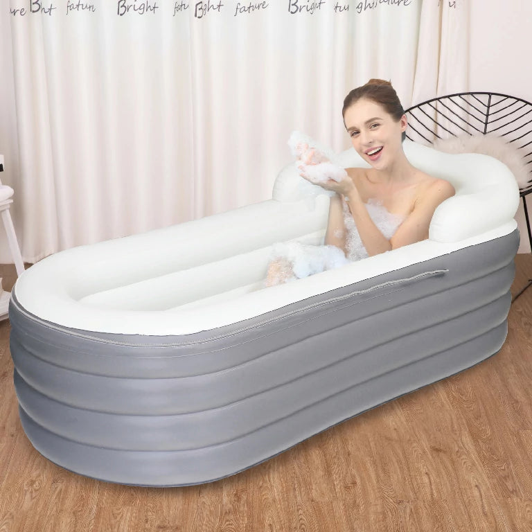 Halrove Portable Bath Tub with Cup Holders