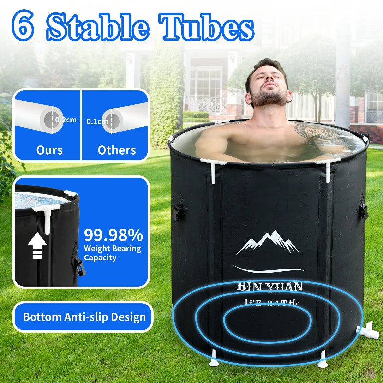 Portable hot tub for bathtub and spa