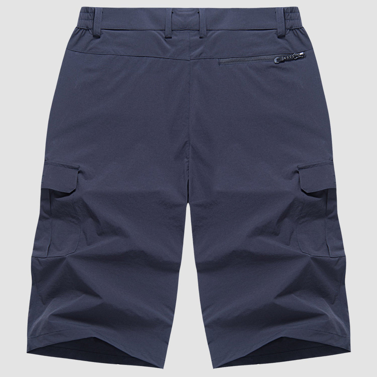 Men's Cargo Shorts Three-Quarter Length with Multiple Pockets