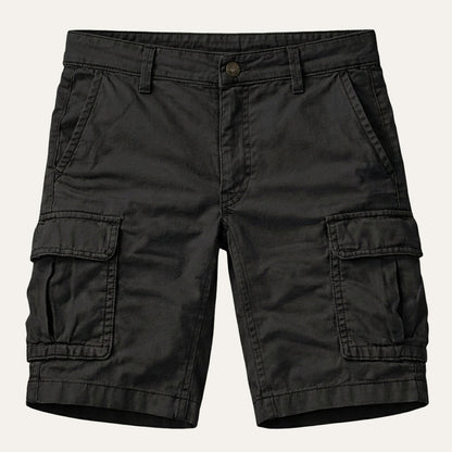 Men's Cargo Shorts with Flap Pockets and Zip Fly