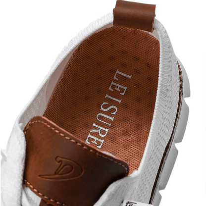 Men's Casual Sneakers with Lace-Up Closure and Chunky Sole