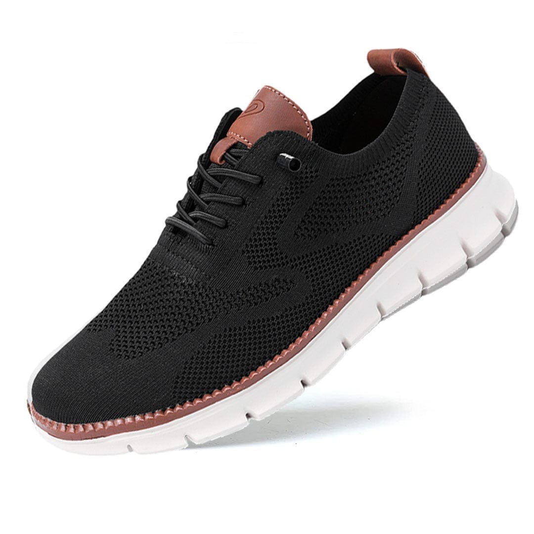 Men's Casual Sneakers with Lace-Up Closure and Chunky Sole