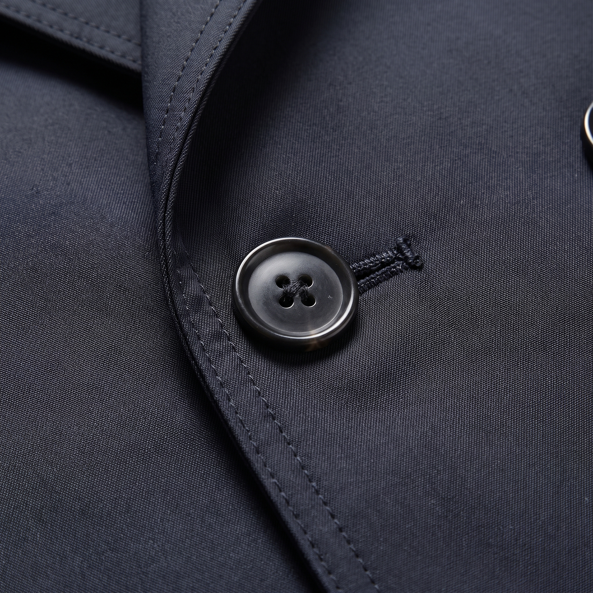 Men's Double-Breasted Trench Coat with Detachable Liner and Epaulettes
