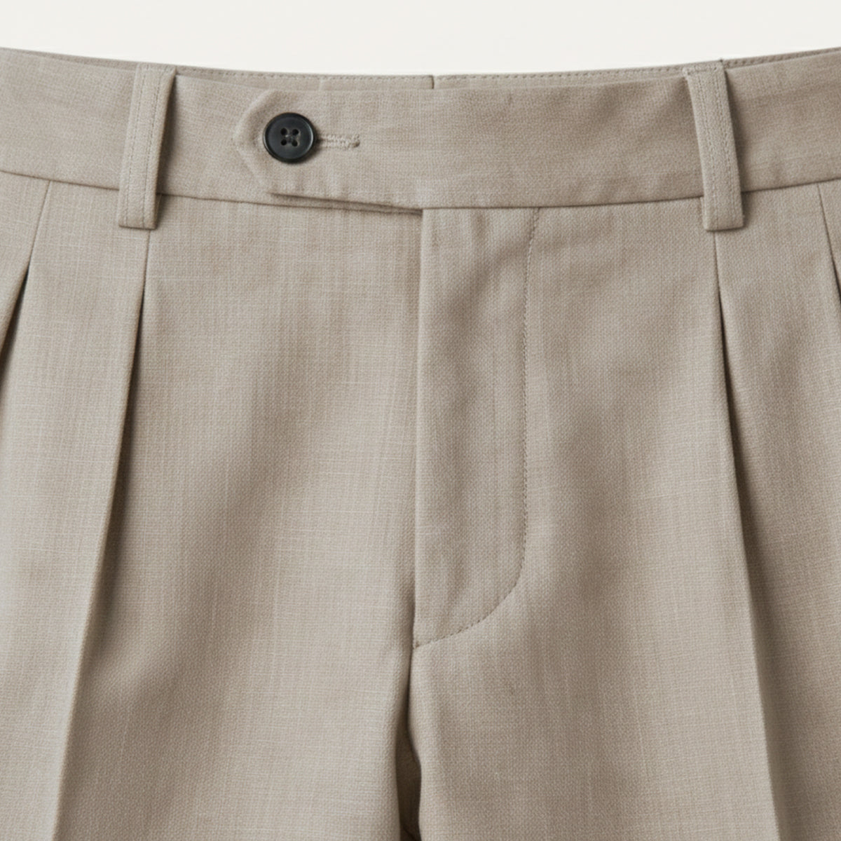 Men's Dress Pants Pleated Front with Straight Leg and Relaxed Fit