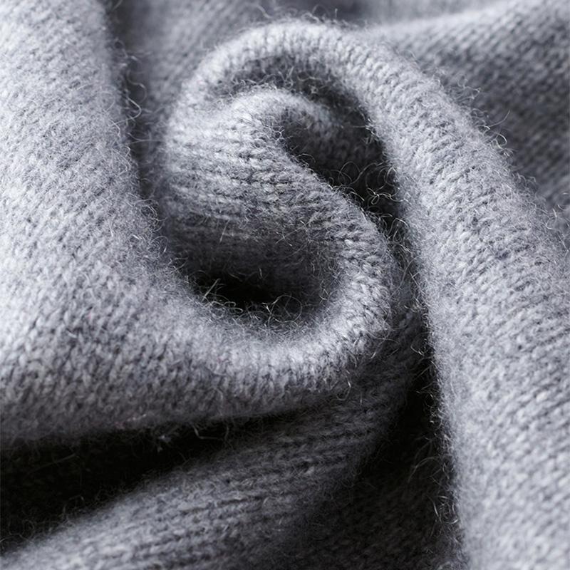 Men's Half-Zip Sweater with Stand Collar