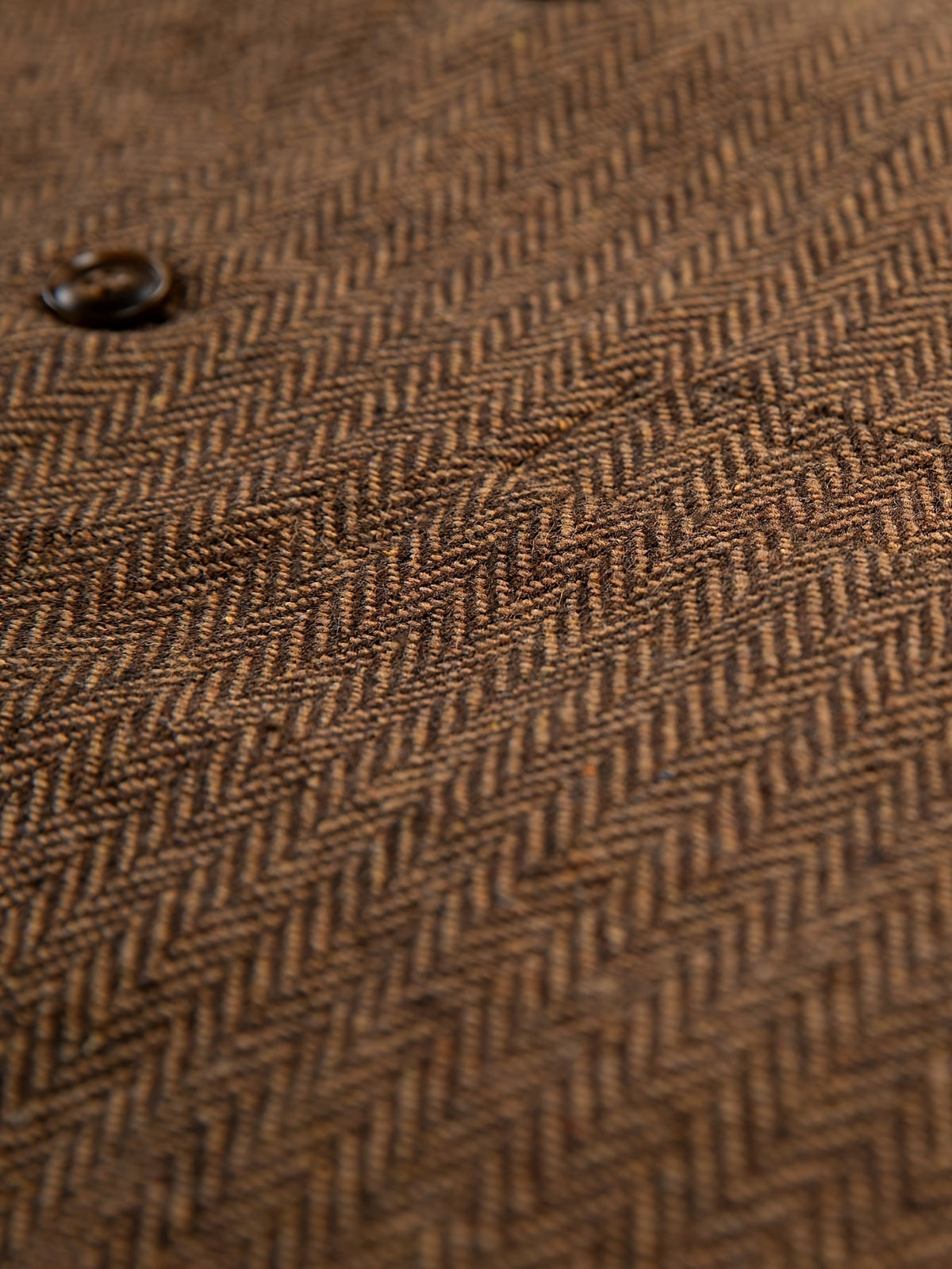 Men's Herringbone Suit Vest with Notch Lapel