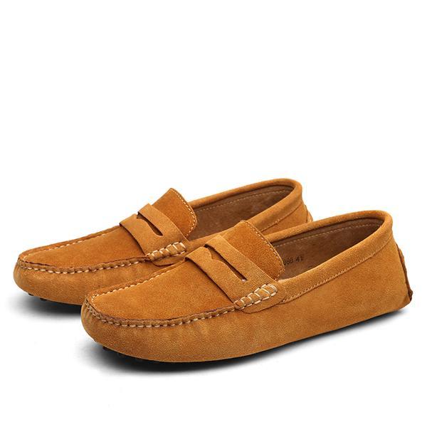 Men's Penny Loafers Slip-On with Moccasin Toe