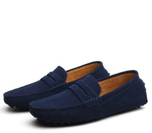 Men's Penny Loafers Slip-On with Moccasin Toe