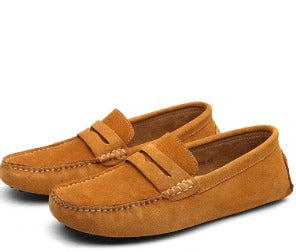 Men's Penny Loafers Slip-On with Moccasin Toe
