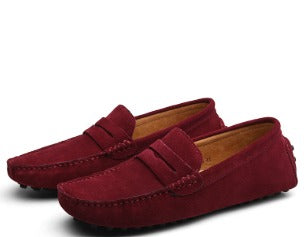 Men's Penny Loafers Slip-On with Moccasin Toe