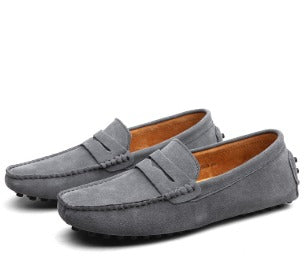 Men's Penny Loafers Slip-On with Moccasin Toe