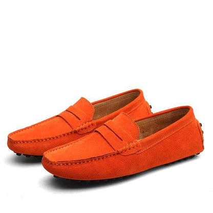 Men's Penny Loafers Slip-On with Moccasin Toe