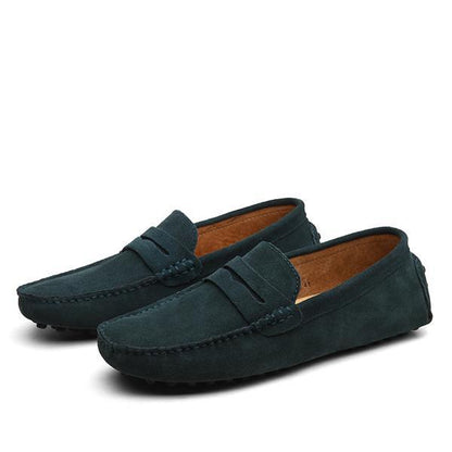 Men's Penny Loafers Slip-On with Moccasin Toe