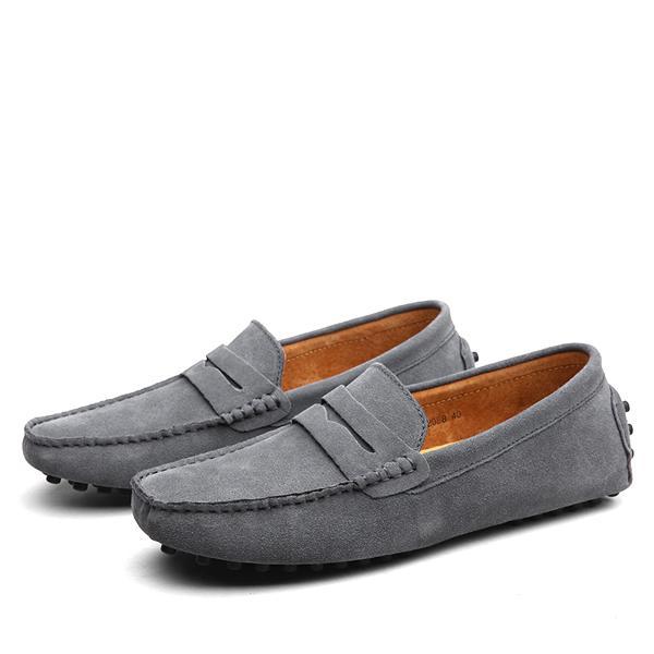 Men's Penny Loafers Slip-On with Moccasin Toe