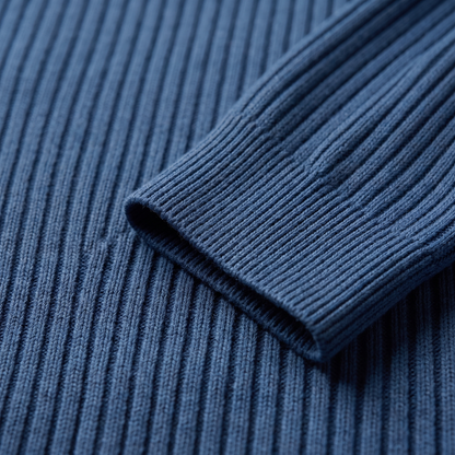 Men's Ribbed Crew Neck Sweater