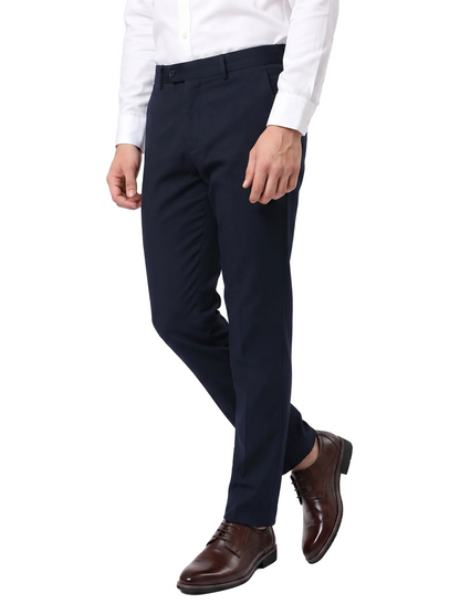 Men's Dress Shoes with Lace-Up Closure and Brogue Detail