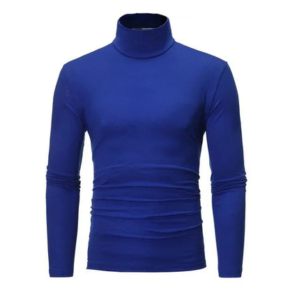 Men's Slim Fit Turtleneck T-Shirt