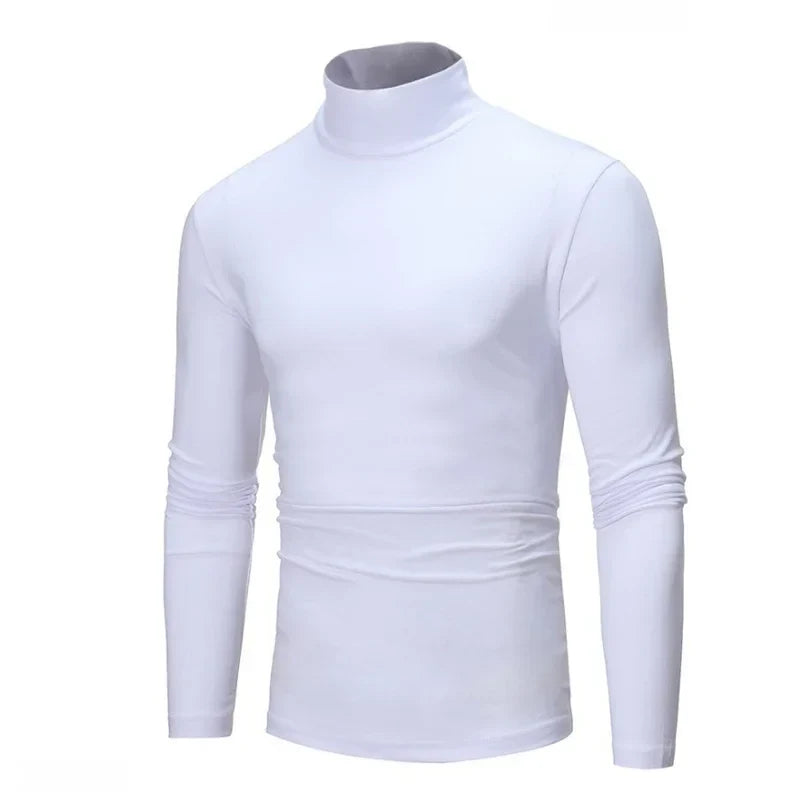 Men's Slim Fit Turtleneck T-Shirt
