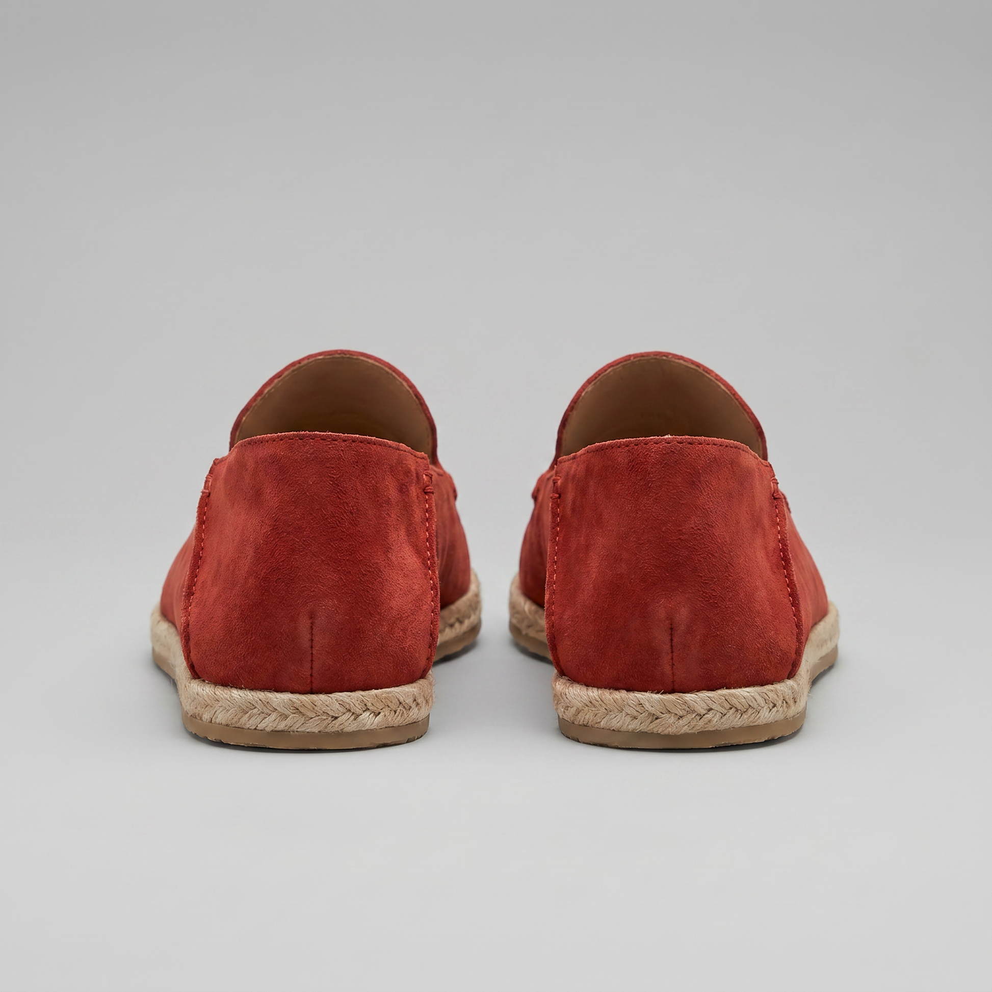 Men's Slip-On Espadrille Loafers with Jute Rope Sole