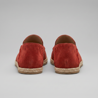 Men's Slip-On Espadrille Loafers with Jute Rope Sole