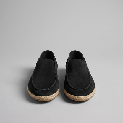Men's Slip-On Espadrille Loafers with Jute Rope Sole