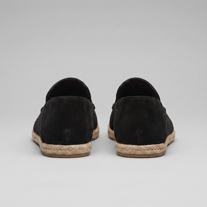 Men's Slip-On Espadrille Loafers with Jute Rope Sole