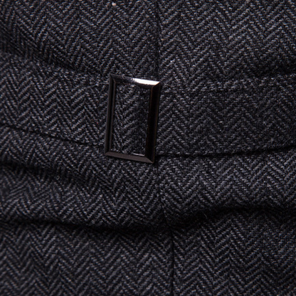 Men's Suit Vest Slim Fit with V-Neck and Button Closure