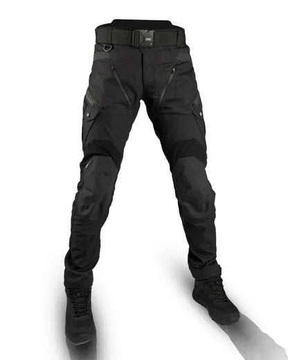Men's Tactical Cargo Pants with Multi-Pocket Design and Stretch Panels
