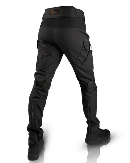 Men's Tactical Cargo Pants with Multi-Pocket Design and Stretch Panels