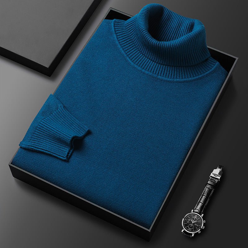 Men's Turtleneck Sweater with Tailored Silhouette