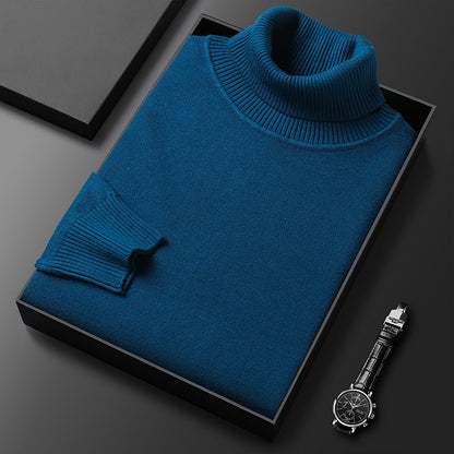 Men's Turtleneck Sweater with Tailored Silhouette