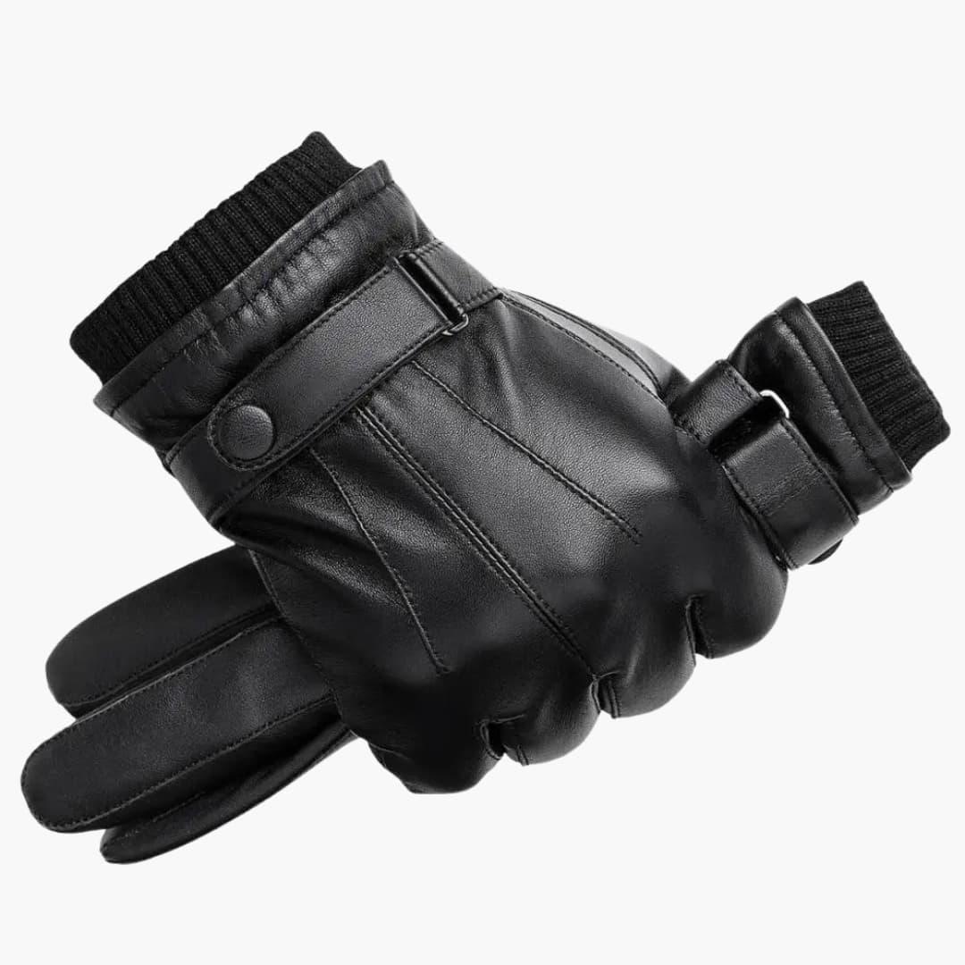 Men's Winter Gloves with Adjustable Wrist Straps