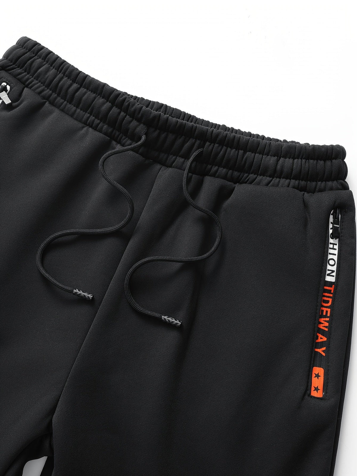 Men's Zip-Up Hooded Tracksuit Set with Sherpa Lining and Zip Pockets