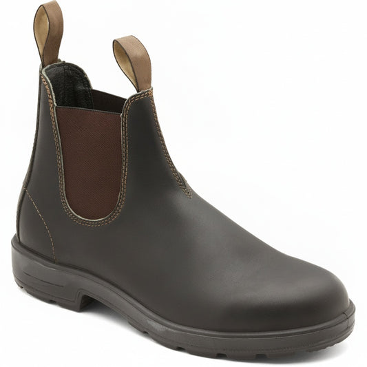 Unisex Chelsea Boots with Slip-On Design and Pull Tabs