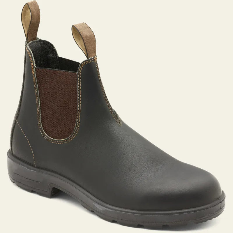 Unisex Chelsea Boots with Slip-On Design and Pull Tabs