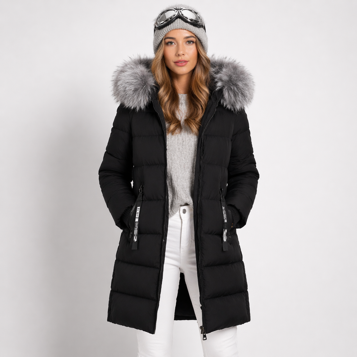 Women's Insulated Longline Hooded Parka